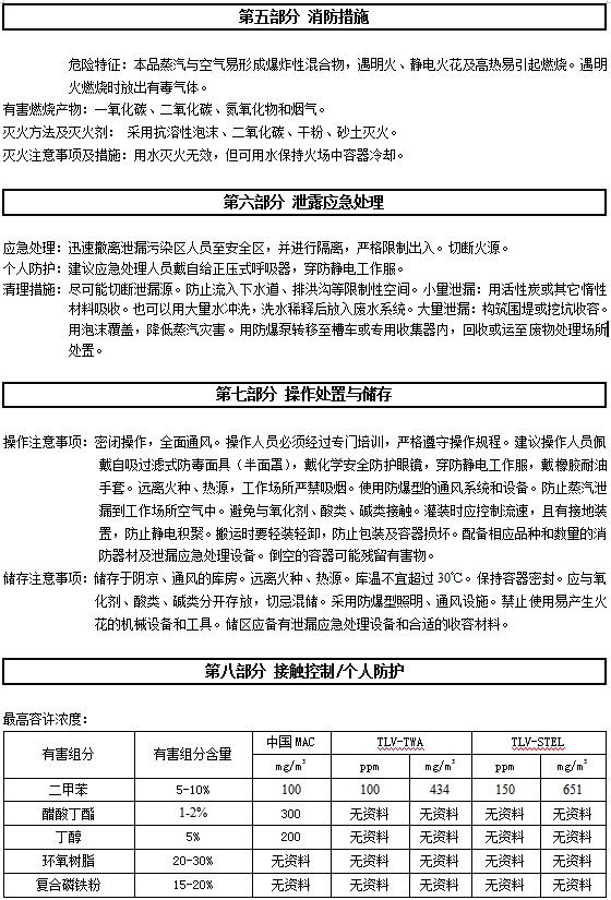 HD-152 環(huán)氧厚漿底漆認(rèn)證